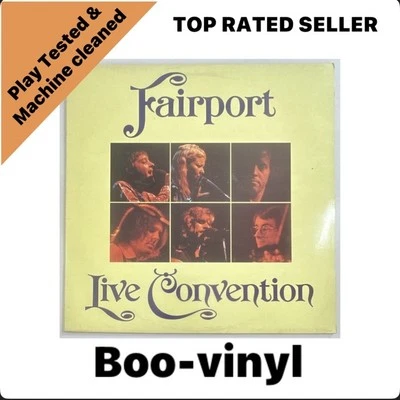 Fairport Convention Live Convention Island ILPS 9285 Lp Vinyl Record EX/VG+ - Image 1 of 4