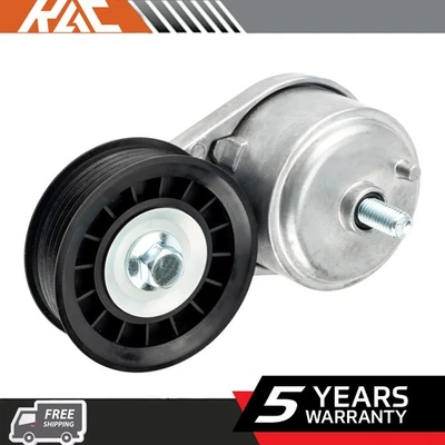 Belt Tensioner w/ Pulley Fits 1999-2013 Chevy Silverado 1500 4.3L 38103 12456152 - Image 1 of 4