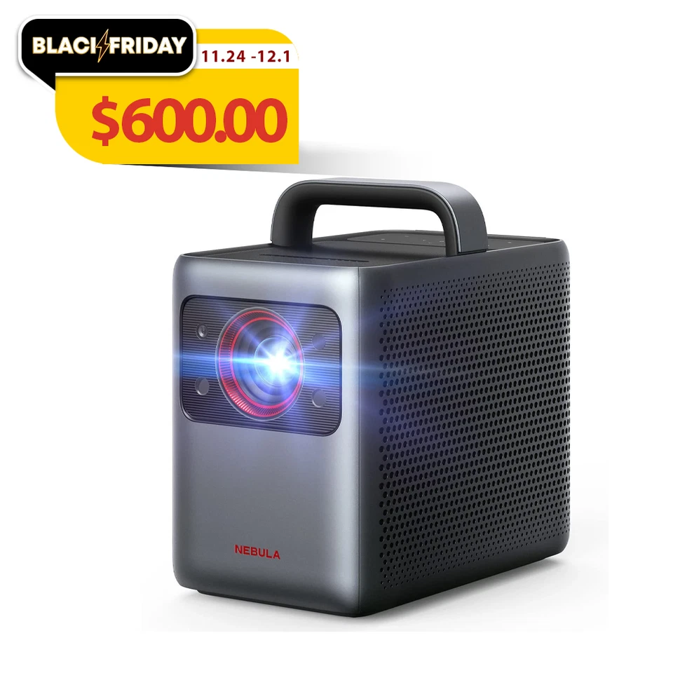 NEBULA Cosmos Laser 4K Projector Android TV 10.0 Auto focus Dolby 30W Speaker - Image 1 of 4