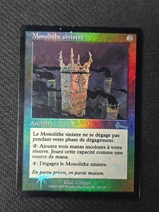 French Grim Monolith FOIL Urza’s Legacy Mtg Magic The Gathering 126/143 MP - Picture 1 of 8