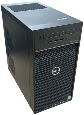 Dell Precision 3630 Tower Xeon E-2224 32GB RAM 512GB SSD AMD Radeon Pro WX 4100 - Imagem 1 de 4