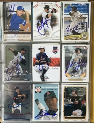 PITTSBURGH PIRATES AUTOGRAPHED SIGNED CARDS L THRU O - Image 1 of 3