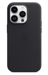 Apple Lederhülle mit MagSafe für iPhone 14 Pro_Mitternacht - Bild 1 von 2