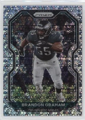 2020 Panini Prizm No Huddle Prizm Brandon Graham #175 - Image 1 of 2