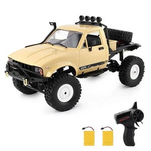 RC Truck, WPL C14 RC Crawler Maßstab 1:16 ferngesteuertes Auto, 4WD All Terrain O... - Bild 1 von 9