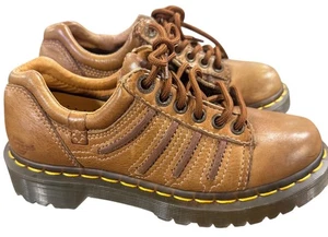 Dr. Doc Martens 12037 Air Wair braune klobige Damenschuhe aus Leder Größe US 5 - Bild 1 von 10