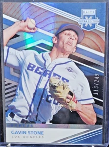 2020 Panini Elite Extra Edition Gavin Stone Los Angeles Dodgers #166 113/249 - Picture 1 of 2