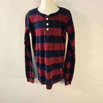 PJ Place The Childrens Place Pajama Top Size 10 Striped Snug Fitting - Image 1 of 4