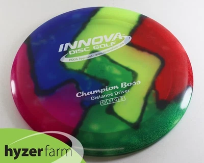 Innova BRAND NEW SWOOSH STAMP DYED CHAMPION BOSS 170.6g OOP Hyzer Farm N74 - Image 1 of 2