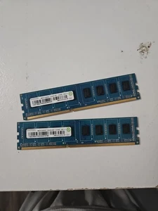 Ramaxel | 8GB (2x4GB) 1Rx8 DDR3 PC3L-12800U Ram | RMR5030EF68F9W-1600 - Picture 1 of 2