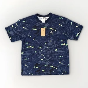 Nike Men's ACG LeafCutter Dri-FIT T-Shirt, Loose Fit, Blue, Large, HJ0794-410 - Picture 1 of 7