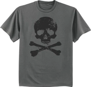 Camiseta Pirata Calavera y Huesos Cruzados Para Hombre Camiseta Gráfica Ropa Ropa - Imagen 1 de 1