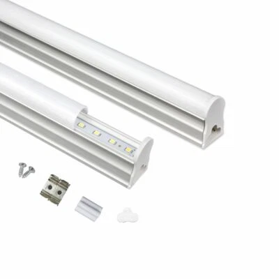 LED T5 T8 Fluorescent Tube SMD Light tube Bulb Lamp Kitchen Indore 220v 12W 60cm - Image 1 of 4