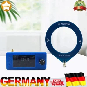 SI4732 05-108MHz Mini Radio HF SW MW VHF Radio Receiver (Blue Ring Antenne) - Zdjęcie 1 z 8