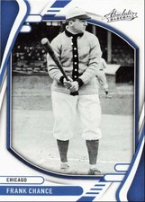 2022 Panini Absolute Frank Chance Chicago Cubs #2