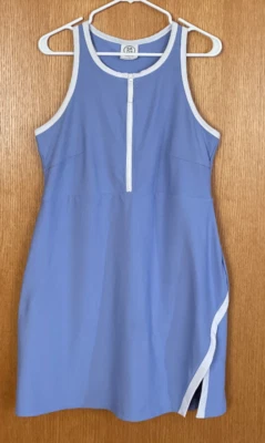Vestido deportivo activo Sage Collective para mujer XXL azul blanco ribete tenis Skort Foto 1 de 4
