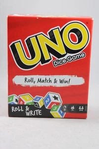 UNO Dice - Roll & Write - Game - No Instructions - Picture 1 of 7
