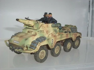 KING AND COUNTRY WS068 EJÉRCITO ALEMÁN SD KFZ 234/3 VEHÍCULO BLINDADO PUMA + TRIPULACIÓN - Imagen 1 de 5