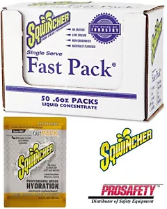 Sqwincher Fast Pack Elektrolyt Liquid Sport Hydratation Getränk ORANGE 50 BOX - Bild 1 von 4