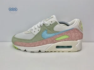 Damen Nike Air Max 90 Turnschuhe Ostern Leopard UK Größe 4 EUR 37,5 DX3380 100 - Bild 1 von 22