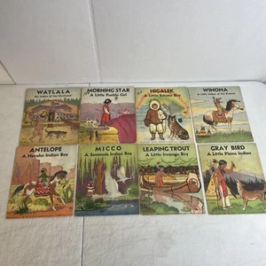 Lot Of 8 30s And 40s Platt And Munk Company Children's Books Paperback - Picture 1 of 12