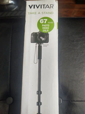 Monopie Vivitar VT67 67 pulgadas para cámara/video (negro) Foto 1 de 4