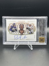 RANDY MOSS 2020 PANINI FLAWLESS CAREER PROGRESSIONS GOLD AUTO /10 BGS 9 Mislabel