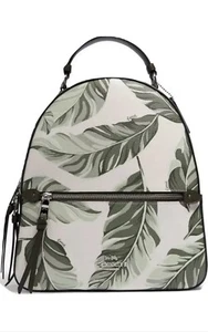 Coach Damen Jordyn Rucksack mit grünen Bananenblättern Print - nie benutzt - Bild 1 von 6