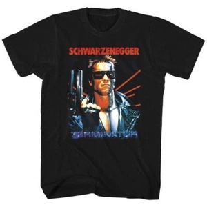 Terminator Arnold Schwarzenegger Movie Poster Men's T Shirt - Picture 1 of 1