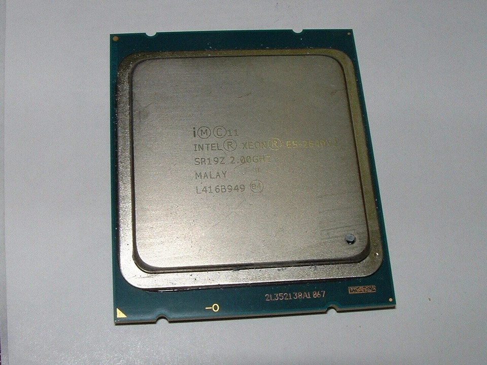 Matched Pair Intel Xeon SR19Z E5-2640 V2  2GHz 8-Core 20MB LGA2011 CPU - Image 1 of 1