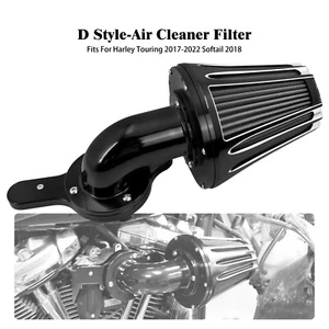 Sucker Air Filter Cleaner Gray Intake For Harley Touring Street Road Glide 17-25 - Picture 1 of 15