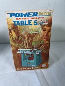 VTG Ideal Power Mite Battery Operated Table Saw 1971 NOS NOB NEW - Picture 1 of 8