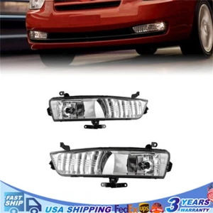 Fog Lights Lamps Lenses Compatible with 2007-2011 Hyundai Accent Left&Right Side - Picture 1 of 10