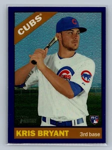 KRIS BRYANT 2015 Heritage Chrome PURPLE Refractor RC SP #725 Chicago Cubs - Bild 1 von 2