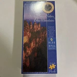 Three Sisters, Blue Mountains Blue Opal Panoramic 500 Piece Puzzle Peter Lik New - Picture 1 of 3