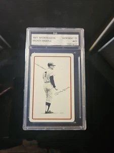 Cubierta deportiva Mickey Mantel 1977 #4S FGS 10 - Imagen 1 de 2