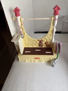 Fisher  Price Loving Family Dollhouse Size Garden Fun TRElLIS Used - Picture 1 of 8