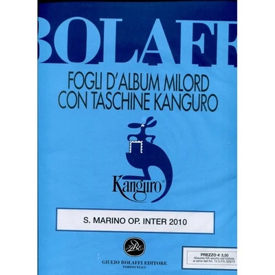 2010 San Marino Aktualisierungsblätter Bolaffi Optional