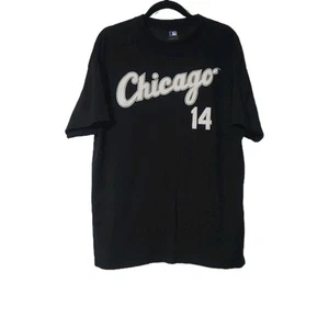 MLBP Chicago White Sox XL #14 Paul Konerko Blk Double Sided Tee - Picture 1 of 4