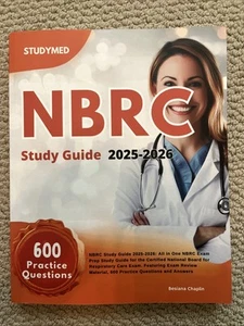 NBRC Study Guide 2025-2026 All in One NBRC Exam Prep Study Guide - Picture 1 of 2
