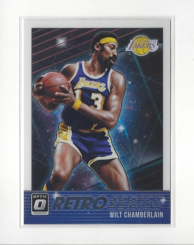 Donruss Optic Retro Series #29 2018-19 Wilt Chamberlain Lakers Foto 1 de 1