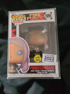 Funko - Fire Force- Princess Hibana GLOW Funimation 2022 Exc - with Protector - Picture 1 of 6