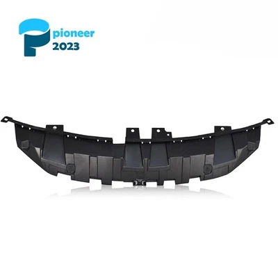 Panel de cubierta de soporte de radiador superior delantero negro mate para Nissan Versa 2023-2025  Foto 1 de 4