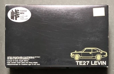 Fujimi 1/48 Toyota TE27 Levin Toge Mini Te-27 Corolla Defective - Image 1 of 3