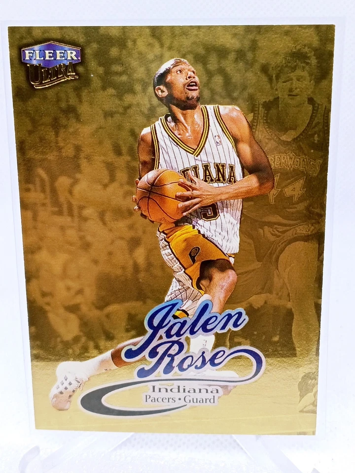 Medallón de oro Fleer Ultra 1998-99 - Jalen Rose #12G Foto 1 de 1