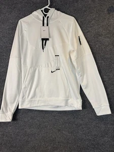 Neu Nike Therma-Fit Pullover Fitness Hoodie Herren Größe Medium Tall weiß - Bild 1 von 14