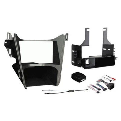 GMC Terrain 2010-2014 Single or Double DIN Stereo Harness Radio Install Dash Kit - Image 1 of 3