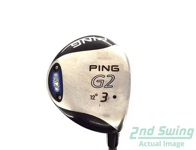 Вуд для фервея Ping G2 3 вуда 3 Вт 12° графитовый жесткий под правую руку 43,5 дюйма - Изображение 1 из 4