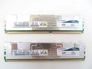 Dell A6991817 16GB 2x8GB PC2-5300f 2rx4 Server Memory Kit vt - Picture 1 of 2