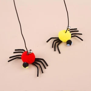 Retractable Hanging Interactive Cat Teaser Toy Cats | e Kitten Spid Play G5N5 - Picture 1 of 16